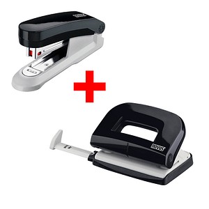 novus Locher und Heftgeräte Set E210/E15 schwarz novus Locher und Heftgeräte Set E210/E15 schwarz von Novus