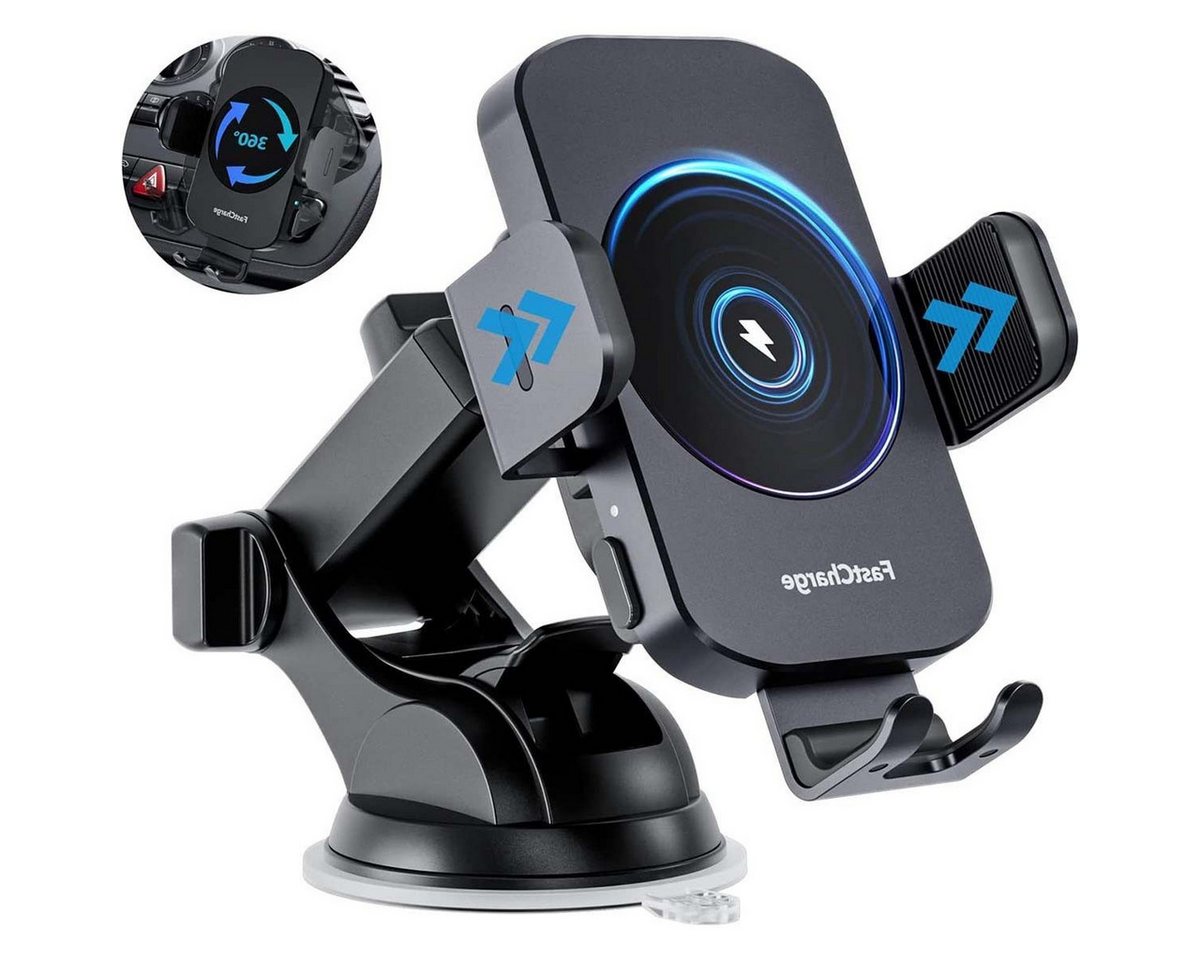Novzep 15W Auto-Handyhalterung mit Ladefunktion Handy-Halterung Novzep 15W Auto-Handyhalterung mit Ladefunktion Handy-Halterung von Novzep