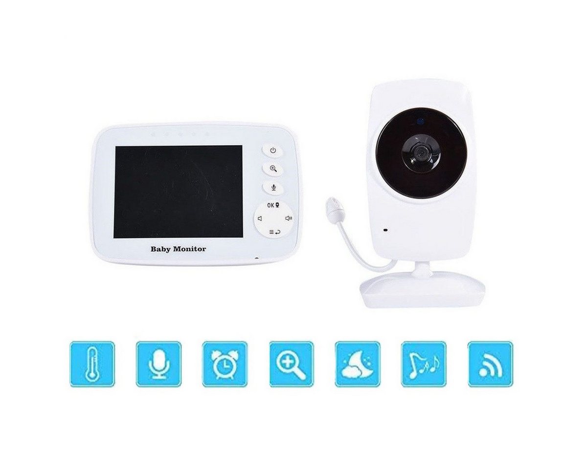 Novzep Babyphone Baby Monitor mit Kamera Video, 2,4 GHz Gegensprechfunktion, Nachtsicht Novzep Babyphone Baby Monitor mit Kamera Video, 2,4 GHz Gegensprechfunktion, Nachtsicht von Novzep
