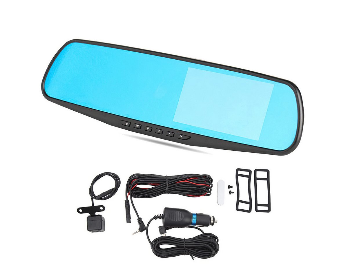 Novzep Full HD Spiegel Dashcam mit Rückfahrkamera – Nachtsicht, Loop-Aufnahme Dashcam Novzep Full HD Spiegel Dashcam mit Rückfahrkamera – Nachtsicht, Loop-Aufnahme Dashcam von Novzep