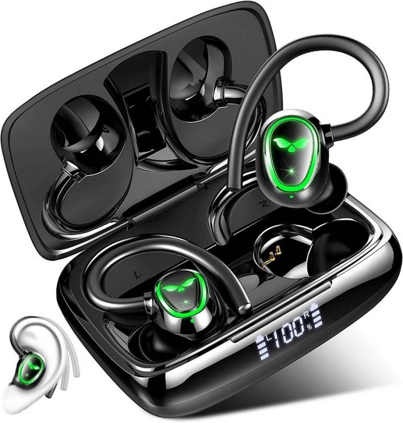 Novzep In-Ear-Kopfhörer,BT Kopfhörer mit Mic,SportKopfhörer,48H,IPX5 In-Ear-Kopfhörer von Novzep