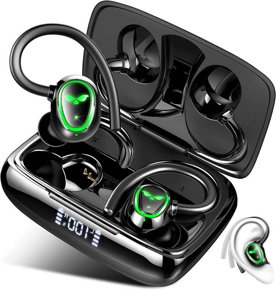Novzep In-Ear-Kopfhörer,BT Kopfhörer mit Mic,SportKopfhörer,48H,IPX5 wireless In-Ear-Kopfhörer von Novzep