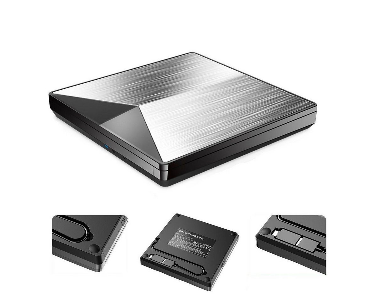 Novzep USB 3.0 Externer DVD-Brenner,Portable Unterstützung Windows, Mac DVD-Brenner Novzep USB 3.0 Externer DVD-Brenner,Portable Unterstützung Windows, Mac DVD-Brenner von Novzep