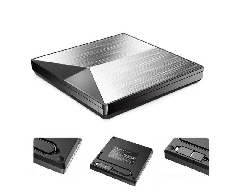 Novzep USB 3.0 Externer DVD-Brenner,Portable Unterstützung Windows, Mac DVD-Brenner von Novzep