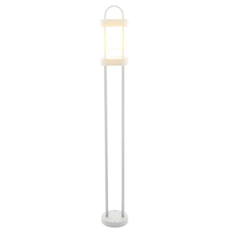 LED Außenstehleuchte, Metall weiß, H 100 cm von Nowa