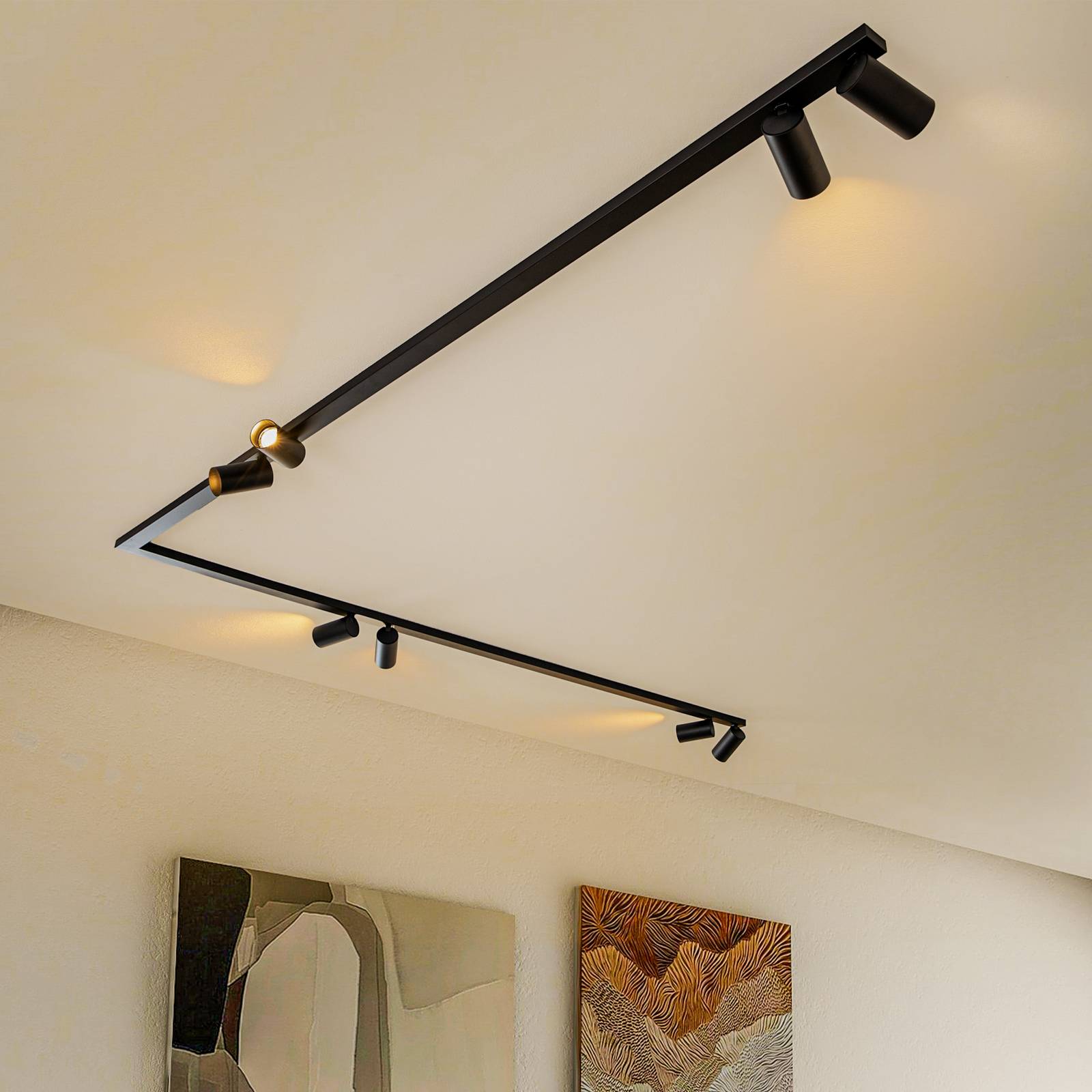 Deckenstrahler Mono Corner VIII schwarz 2x200cm Deckenstrahler Mono Corner VIII schwarz 2x200cm von Nowodvorski Lighting