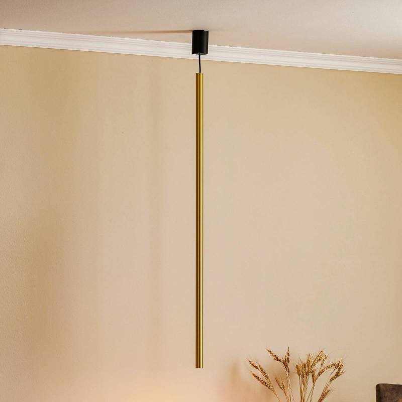 Hängelampe Laser einflammig, messing, Schirm 100cm von Nowodvorski Lighting