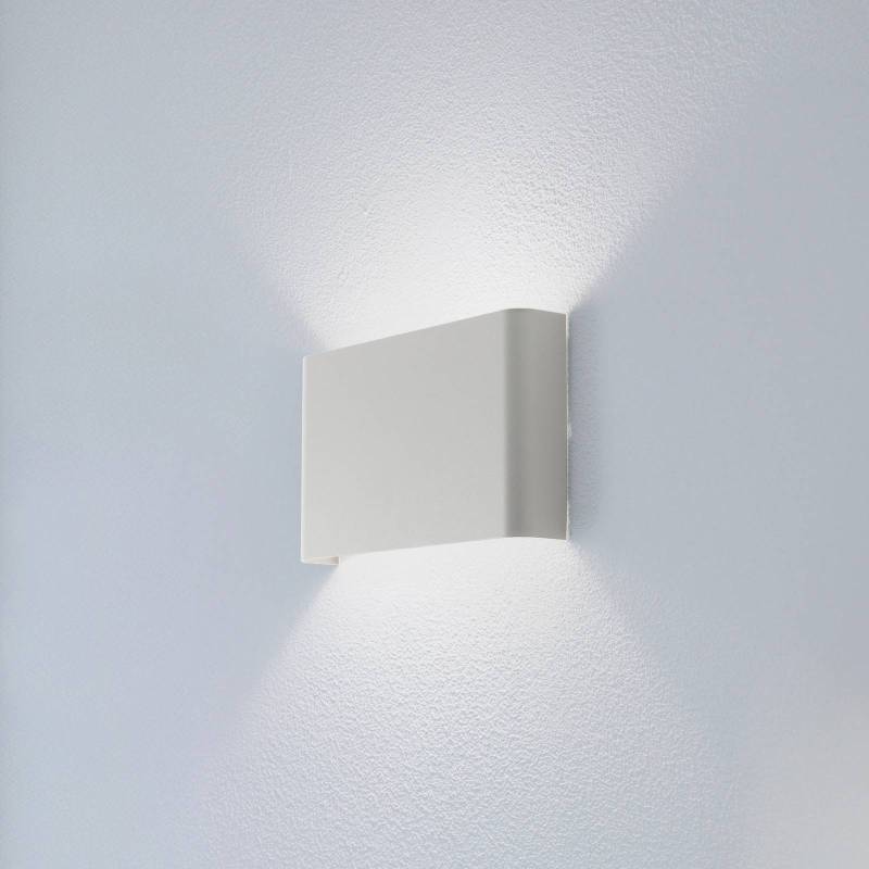 Wandleuchte Haga, dunkelgrau, Metall, 25 cm breit, G9 von Nowodvorski Lighting