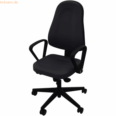 NowyStyl Bürodrehstuhl Bizzi Armlehne schwarz/schwarz NowyStyl Bürodrehstuhl Bizzi Armlehne schwarz/schwarz von NowyStyl