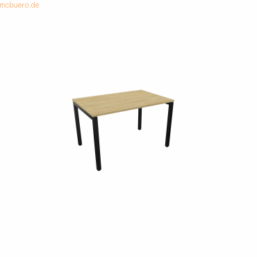 NowyStyl Büroschreibtisch manuell 120x80cm schwarz/hamilton oak NowyStyl Büroschreibtisch manuell 120x80cm schwarz/hamilton oak von NowyStyl