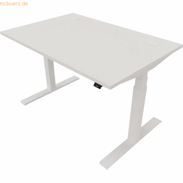 NowyStyl Schreibtisch eModel 2.0 120x80cm weiß/weiß NowyStyl Schreibtisch eModel 2.0 120x80cm weiß/weiß von NowyStyl