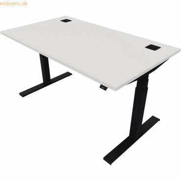 NowyStyl Schreibtisch eModel 2.0 140x80cm schwarz/weiß NowyStyl Schreibtisch eModel 2.0 140x80cm schwarz/weiß von NowyStyl
