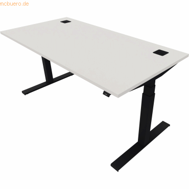 NowyStyl Schreibtisch eModel 2.0 160x80cm schwarz/weiß NowyStyl Schreibtisch eModel 2.0 160x80cm schwarz/weiß von NowyStyl