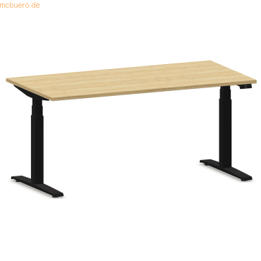 NowyStyl Schreibtisch eModel 2.0 180x100cm schwarz/natural country bee NowyStyl Schreibtisch eModel 2.0 180x100cm schwarz/natural country bee von NowyStyl