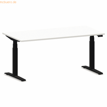 NowyStyl Schreibtisch eModel 2.0 180x100cm schwarz/weiß NowyStyl Schreibtisch eModel 2.0 180x100cm schwarz/weiß von NowyStyl