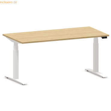 NowyStyl Schreibtisch eModel 2.0 180x100cm weiß/natural country beech NowyStyl Schreibtisch eModel 2.0 180x100cm weiß/natural country beech von NowyStyl
