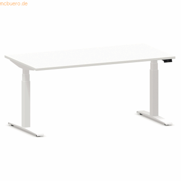 NowyStyl Schreibtisch eModel 2.0 180x100cm weiß/weiß NowyStyl Schreibtisch eModel 2.0 180x100cm weiß/weiß von NowyStyl