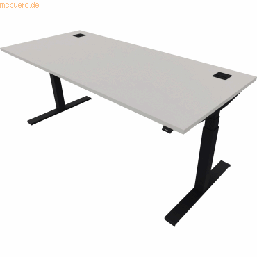 NowyStyl Schreibtisch eModel 2.0 180x80cm schwarz/platinum NowyStyl Schreibtisch eModel 2.0 180x80cm schwarz/platinum von NowyStyl
