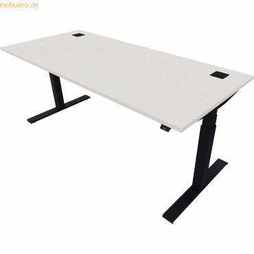 NowyStyl Schreibtisch eModel 2.0 180x80cm schwarz/weiß NowyStyl Schreibtisch eModel 2.0 180x80cm schwarz/weiß von NowyStyl