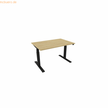 NowyStyl Schreibtisch eModel 3.0 120x80cm schwarz/hamilton oak NowyStyl Schreibtisch eModel 3.0 120x80cm schwarz/hamilton oak von NowyStyl