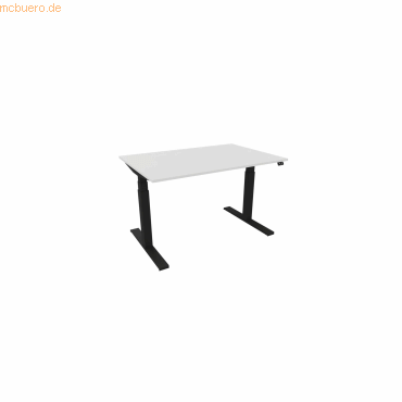 NowyStyl Schreibtisch eModel 3.0 120x80cm schwarz/weiß NowyStyl Schreibtisch eModel 3.0 120x80cm schwarz/weiß von NowyStyl