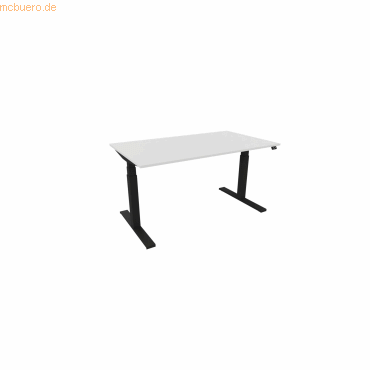 NowyStyl Schreibtisch eModel 3.0 140x80cm schwarz/weiß NowyStyl Schreibtisch eModel 3.0 140x80cm schwarz/weiß von NowyStyl
