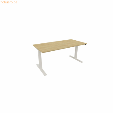 NowyStyl Schreibtisch eModel 3.0 160x80cm weiß/hamilton oak NowyStyl Schreibtisch eModel 3.0 160x80cm weiß/hamilton oak von NowyStyl
