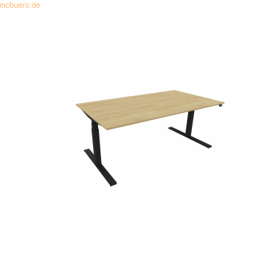 NowyStyl Schreibtisch eModel 3.0 180x100cm schwarz/hamilton oak NowyStyl Schreibtisch eModel 3.0 180x100cm schwarz/hamilton oak von NowyStyl
