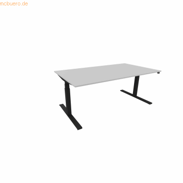 NowyStyl Schreibtisch eModel 3.0 180x100cm schwarz/platinum NowyStyl Schreibtisch eModel 3.0 180x100cm schwarz/platinum von NowyStyl