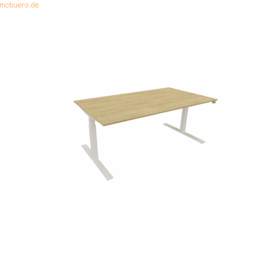 NowyStyl Schreibtisch eModel 3.0 180x100cm weiß/hamilton oak NowyStyl Schreibtisch eModel 3.0 180x100cm weiß/hamilton oak von NowyStyl