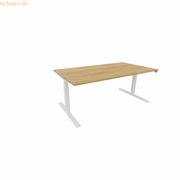 NowyStyl Schreibtisch eModel 3.0 180x100cm weiß/natural hickory NowyStyl Schreibtisch eModel 3.0 180x100cm weiß/natural hickory von NowyStyl