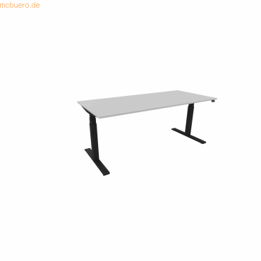 NowyStyl Schreibtisch eModel 3.0 180x80cm schwarz/platinum NowyStyl Schreibtisch eModel 3.0 180x80cm schwarz/platinum von NowyStyl