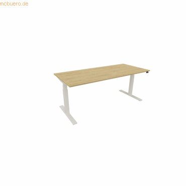 NowyStyl Schreibtisch eModel 3.0 180x80cm weiß/hamilton oak NowyStyl Schreibtisch eModel 3.0 180x80cm weiß/hamilton oak von NowyStyl