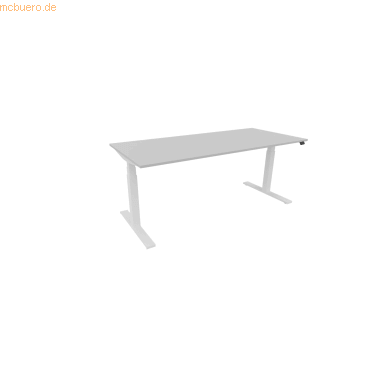 NowyStyl Schreibtisch eModel 3.0 180x80cm weiß/platinum NowyStyl Schreibtisch eModel 3.0 180x80cm weiß/platinum von NowyStyl