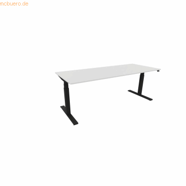 NowyStyl Schreibtisch eModel 3.0 200x80cm schwarz/weiß NowyStyl Schreibtisch eModel 3.0 200x80cm schwarz/weiß von NowyStyl