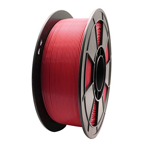 3D Filament PLA 1,75mm 1kg netto in verschiedenen Farben (Dunkel rot) von Noyes