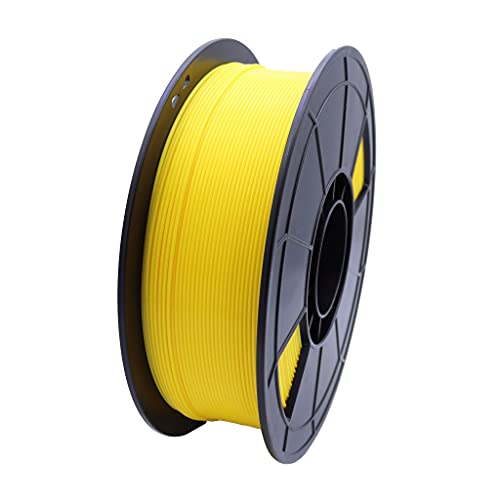 3D Filament PLA 1,75mm 1kg netto in verschiedenen Farben (Hell Gelb) von Noyes