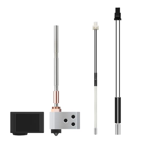 Nssnlur 24V 40W Hotend für Prusa I3 MK4 für Prusa XL, Hotend Kit Druckkopf Heizblock Gehärtete Stahl Düse 0.4mm Extruder Hot End für Prusa MK4/XL von Nssnlur