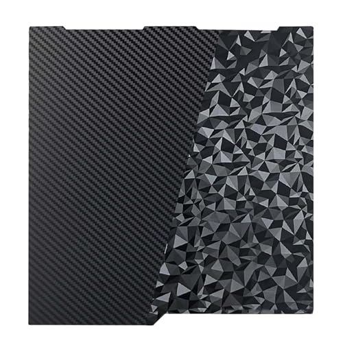 Nssnlur Smooth PEO PET Kobra 3 Druckplatte 256x268 mm, Double Sided PEO PET Build Plate Federstahl Spring Steel Druckbett für Anycubic Kobra 3, Kobra 3 Combo 3D Drucker Plattform von Nssnlur