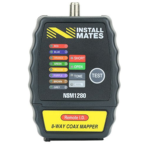 nstallmates nsm1280 8-Koax-Kabel Tester w/Fall von NstallMates