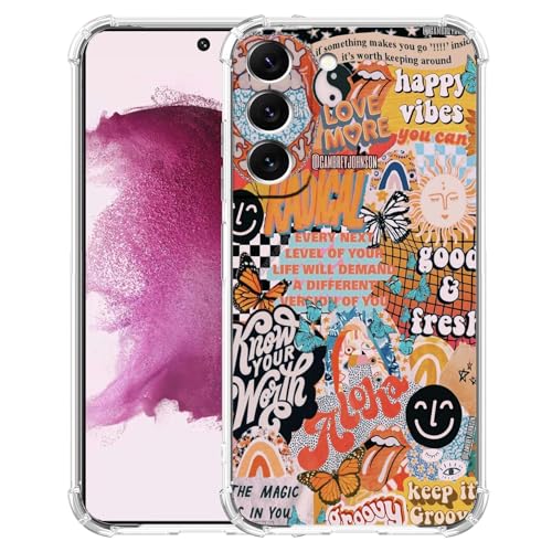 Nsyosio Ästhetische Collage-Schutzhülle für Samsung Galaxy S22, mit positiven Zitaten, trendige, weiche TPU-Schutzhülle, kompatibel mit Galaxy S22 Nsyosio Ästhetische Collage-Schutzhülle für Samsung Galaxy S22, mit positiven Zitaten, trendige, weiche TPU-Schutzhülle, kompatibel mit Galaxy S22 von Nsyosio