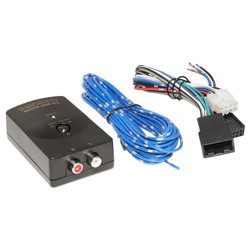 NuIth Fügen Sie eine Verstärker-Subwoofer-Adapter-Schnittstelle zu Werks-OEM-Autoradio für Toyota Tacoma Corolla Tundra 2019–2021 hinzu, mit Remote-Einschaltdraht, von NuIth
