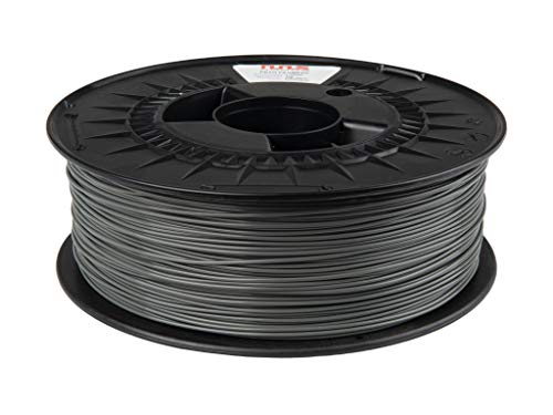 NuNus ABS Filament 1kg Filament für 3D Drucker ABS Grau 1,75mm Filament von NuNus