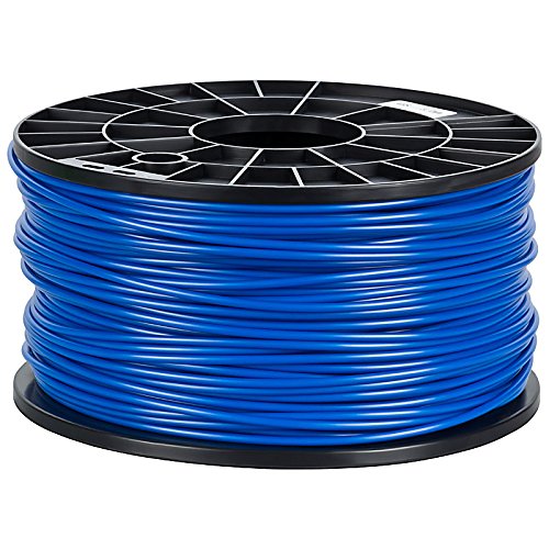 NuNus ABS Filament 3mm Blau 1kg für 3D Drucker Premium Qualität 3D Drucker Filament 1Kg Rolle 3.00mm ABS Spule für 3D Stift oder 3D Drucker von NuNus