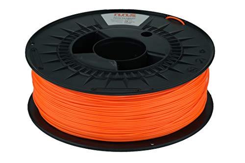 NuNus PETG Filament 1KG - 1,75mm Lebensmittelecht Filament *Premium Qualität in verschiedenen Farben geeignet für 3D Drucker, 3D Pen, MakerGear Ultimaker uvm(1.75mm, orange) von NuNus