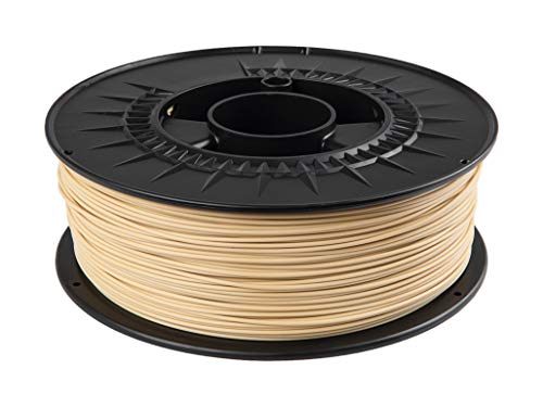 NuNus PETG Filament 1KG 1,75mm Polyethylenterephthalat Lebensmittelecht Filament PETG (Beige 1,75mm) von NuNus