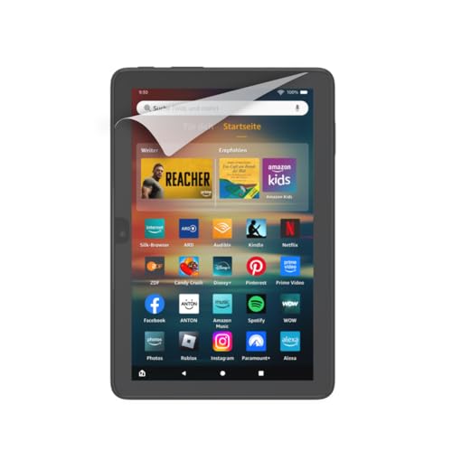 Klare Bildschirmschutzfolie (2er-Pack) für Amazon Fire HD 8 Tablet (2022 und 2024) von NuPro