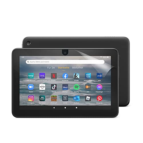 NuPro Displayschutzfolie für Amazon Fire 7-Tablet (12. Generation, 2022), Doppelpack von NuPro