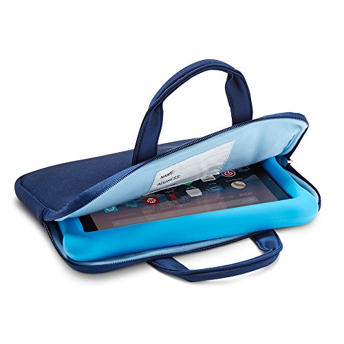 NuPro Hülle mit Reißverschluss für das Fire HD 8 Kids Edition-Tablet, blau von NuPro