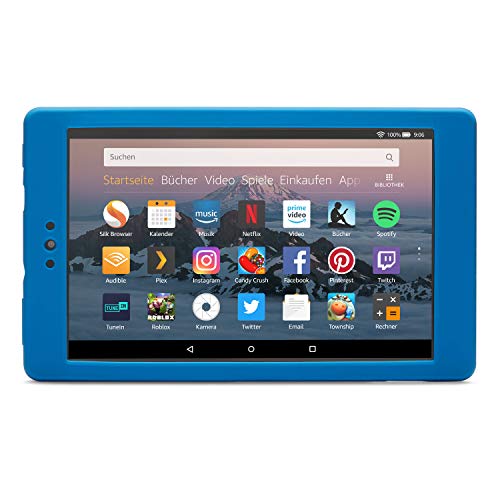 Nupro Stoßfeste Hülle für Fire HD 8-Tablet, Blau von NuPro